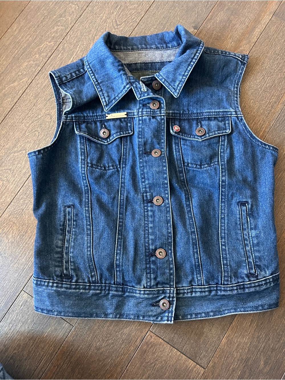 Moose knuckles Denim Vest size small